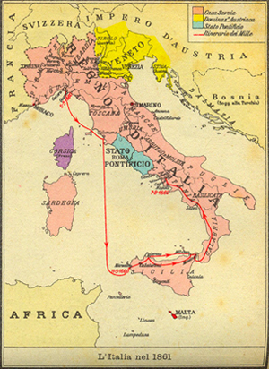 L'Italia nello 1861